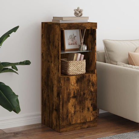 Sideboard With Led Lights 41X37X100 Cm