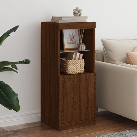 Sideboard With Led Lights 41X37X100 Cm