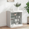 Sideboard With Led Lights 60.5X37X67 Cm