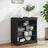Sideboard With Led Lights 60.5X37X67 Cm