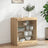 Sideboard With Led Lights 60.5X37X67 Cm