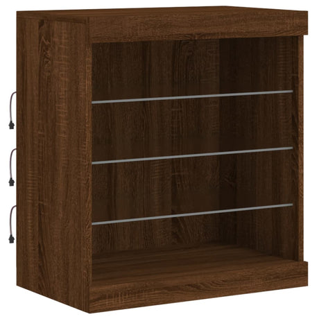 Sideboard With Led Lights 60.5X37X67 Cm