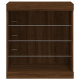 Sideboard With Led Lights 60.5X37X67 Cm