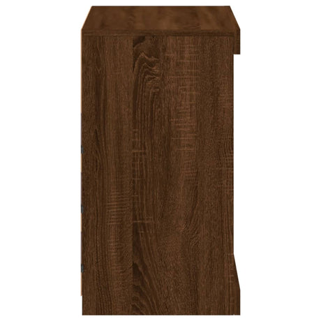 Sideboard With Led Lights 60.5X37X67 Cm