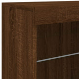 Sideboard With Led Lights 60.5X37X67 Cm