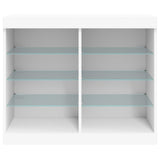 Sideboard With Led Lights 81X37X67 Cm