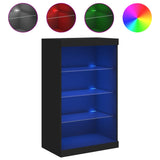 Sideboard With Led Lights 60.5X37X100 Cm