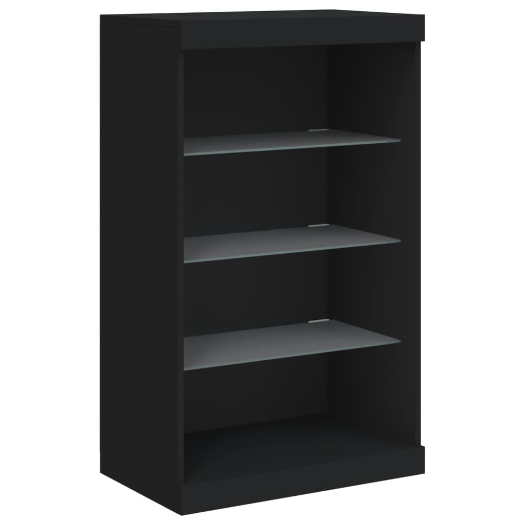 Sideboard With Led Lights 60.5X37X100 Cm