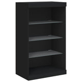 Sideboard With Led Lights 60.5X37X100 Cm