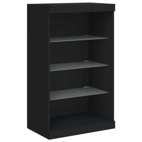 Sideboard With Led Lights 60.5X37X100 Cm