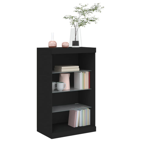 Sideboard With Led Lights 60.5X37X100 Cm