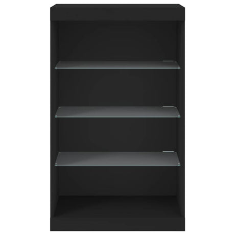 Sideboard With Led Lights 60.5X37X100 Cm