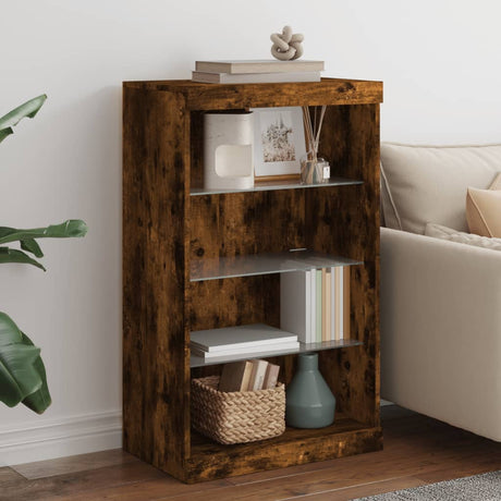 Sideboard With Led Lights 60.5X37X100 Cm