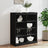 Sideboard With Led Lights 81X37X100 Cm
