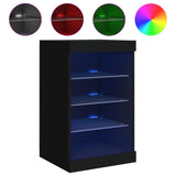 Sideboard With Led Lights 41X37X67 Cm