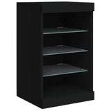 Sideboard With Led Lights 41X37X67 Cm