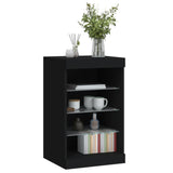 Sideboard With Led Lights 41X37X67 Cm