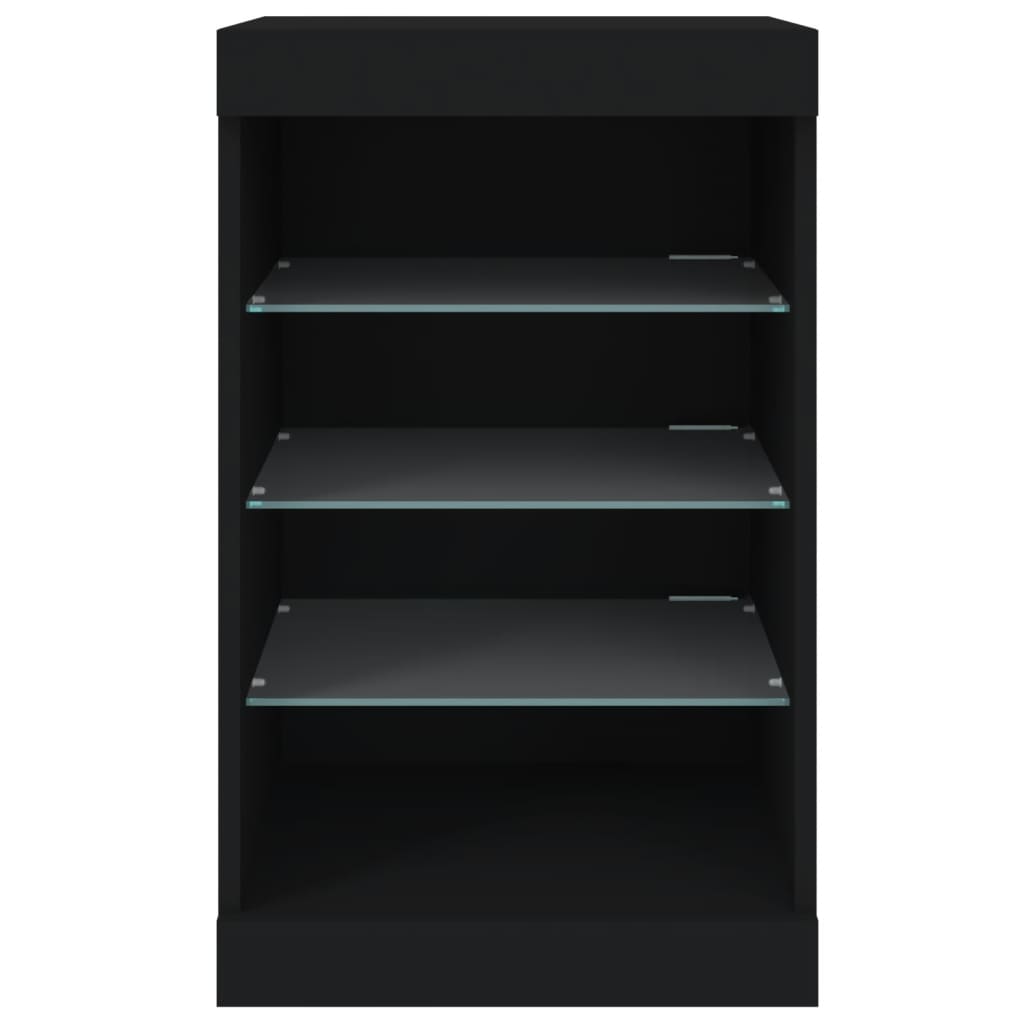Sideboard With Led Lights 41X37X67 Cm