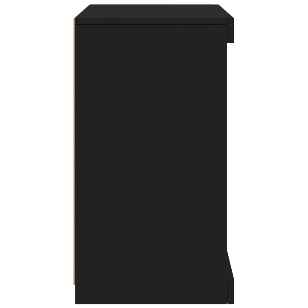 Sideboard With Led Lights 41X37X67 Cm