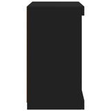 Sideboard With Led Lights 41X37X67 Cm