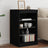 Sideboard With Led Lights 41X37X67 Cm