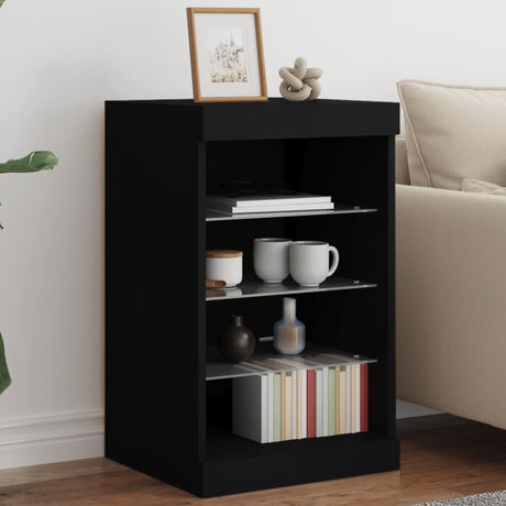 Sideboard With Led Lights 41X37X67 Cm