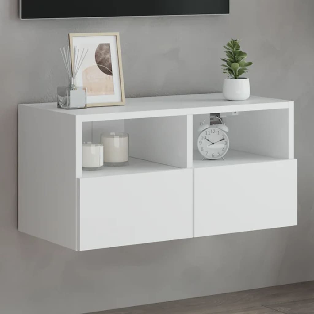 Tv Wall Cabinet 60X30X30 Cm Engineered Wood