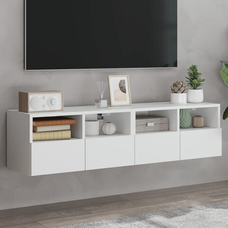 Tv Wall Cabinet 60X30X30 Cm Engineered Wood
