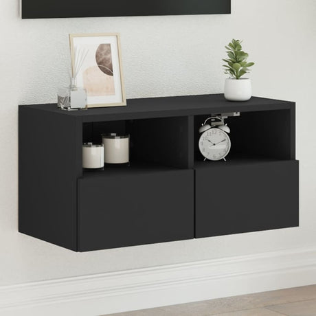 Tv Wall Cabinet 60X30X30 Cm Engineered Wood