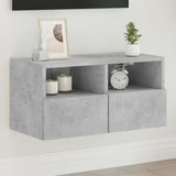 Tv Wall Cabinet 60X30X30 Cm Engineered Wood