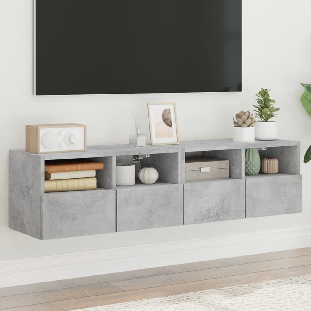 Tv Wall Cabinet 60X30X30 Cm Engineered Wood