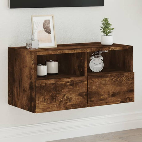 Tv Wall Cabinet 60X30X30 Cm Engineered Wood