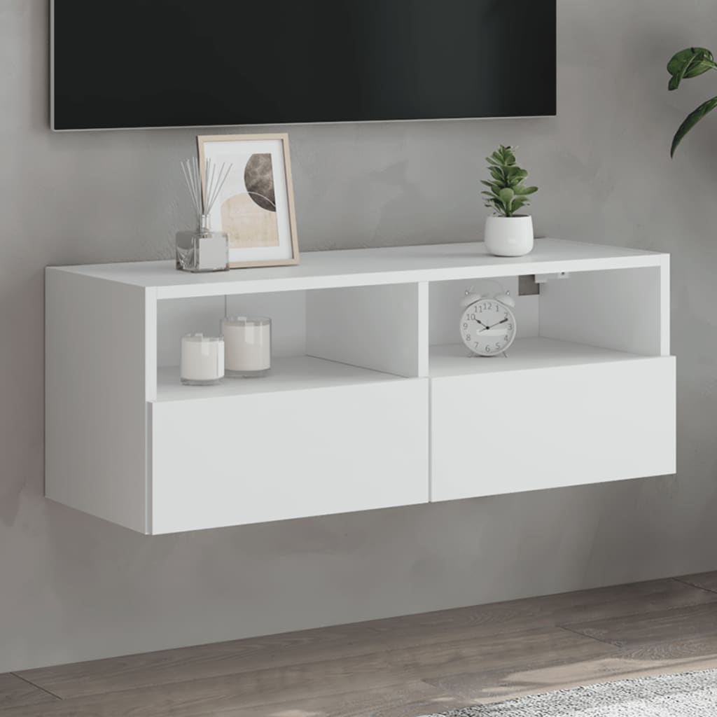 Tv Wall Cabinet 60X30X30 Cm Engineered Wood