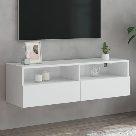 Tv Wall Cabinet 60X30X30 Cm Engineered Wood