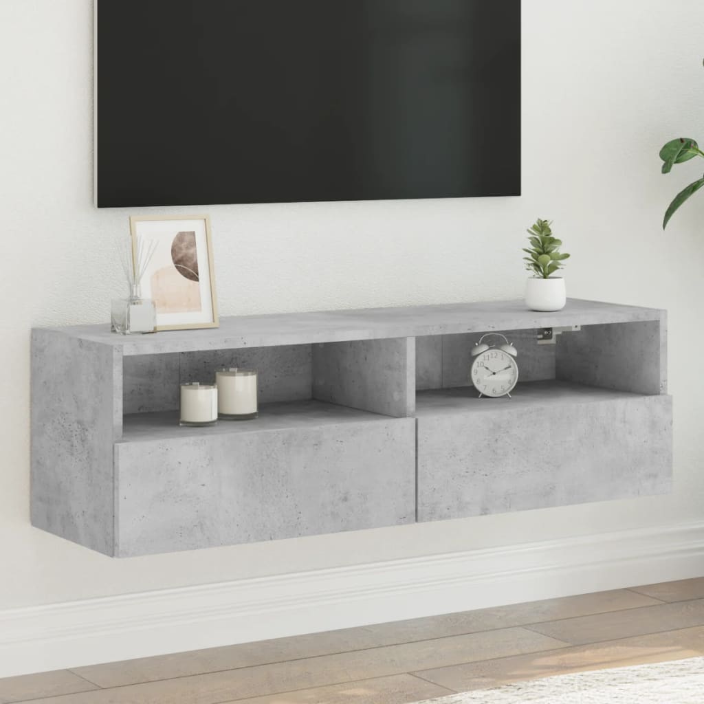 Tv Wall Cabinet 60X30X30 Cm Engineered Wood
