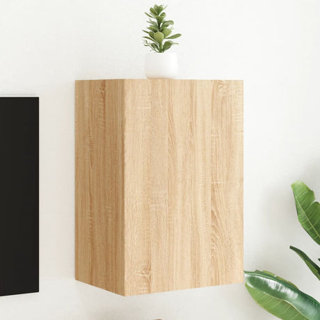 Tv Wall Cabinet 40.5X30X Engineered Wood