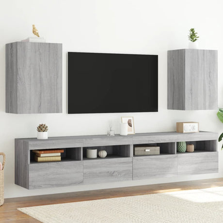 Tv Wall Cabinet 40.5X30X Engineered Wood