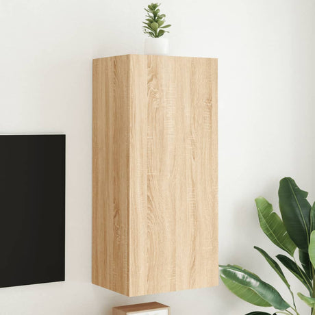 Tv Wall Cabinet 40.5X30X Engineered Wood