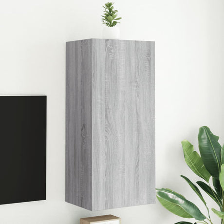 Tv Wall Cabinet 40.5X30X Engineered Wood