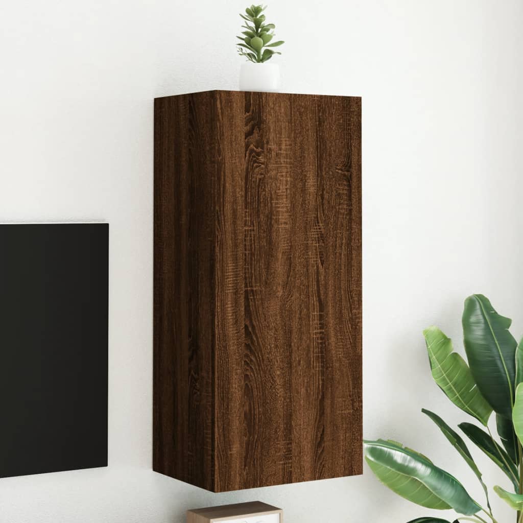 Tv Wall Cabinet 40.5X30X Engineered Wood