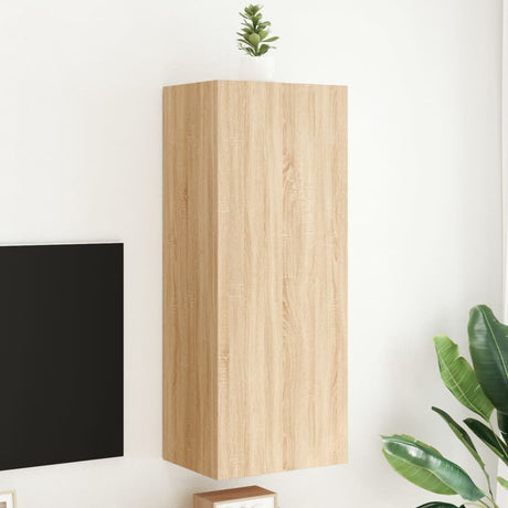 Tv Wall Cabinet 40.5X30X Engineered Wood