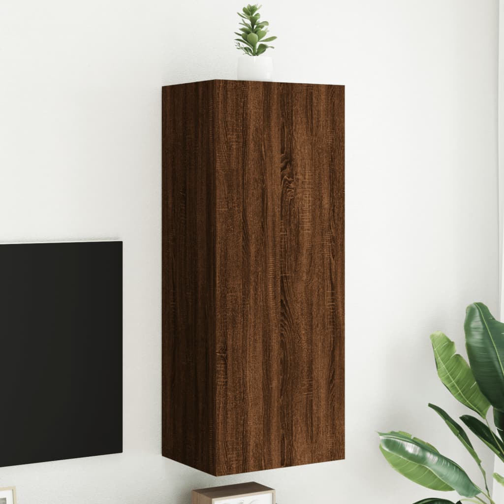 Tv Wall Cabinet 40.5X30X Engineered Wood