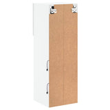 Tv Cabinet With Led Lights 30.5X30X White