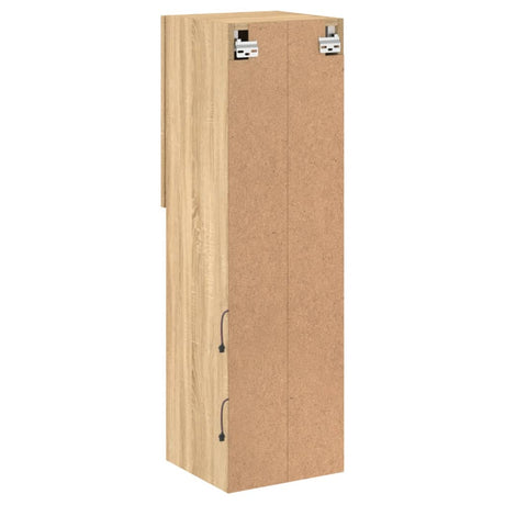 Tv Cabinets With Led Lights 2 Pcs 30.5X30X Sonoma Oak