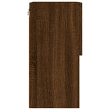 Tv Cabinet With Led Lights 40.5X30X Brown Oak