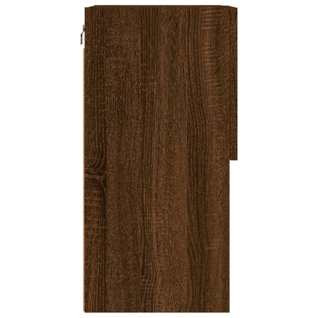 Tv Cabinet With Led Lights 40.5X30X Brown Oak