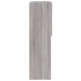 Tv Cabinet With Led Lights 40.5X30X Grey Sonoma