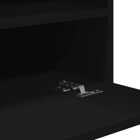 Tv Wall Cabinets With Led Lights 2 Pcs 40X30X60.5 Cm