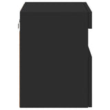 Tv Wall Cabinet With Led Lights 40X30X