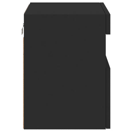 Tv Wall Cabinet With Led Lights 40X30X